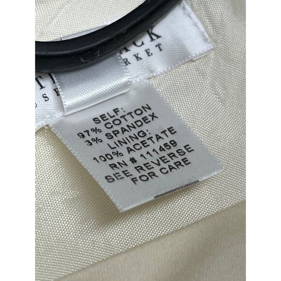 White House Black Market A-line Bead Embellished Skirt - Picture 8 of 8